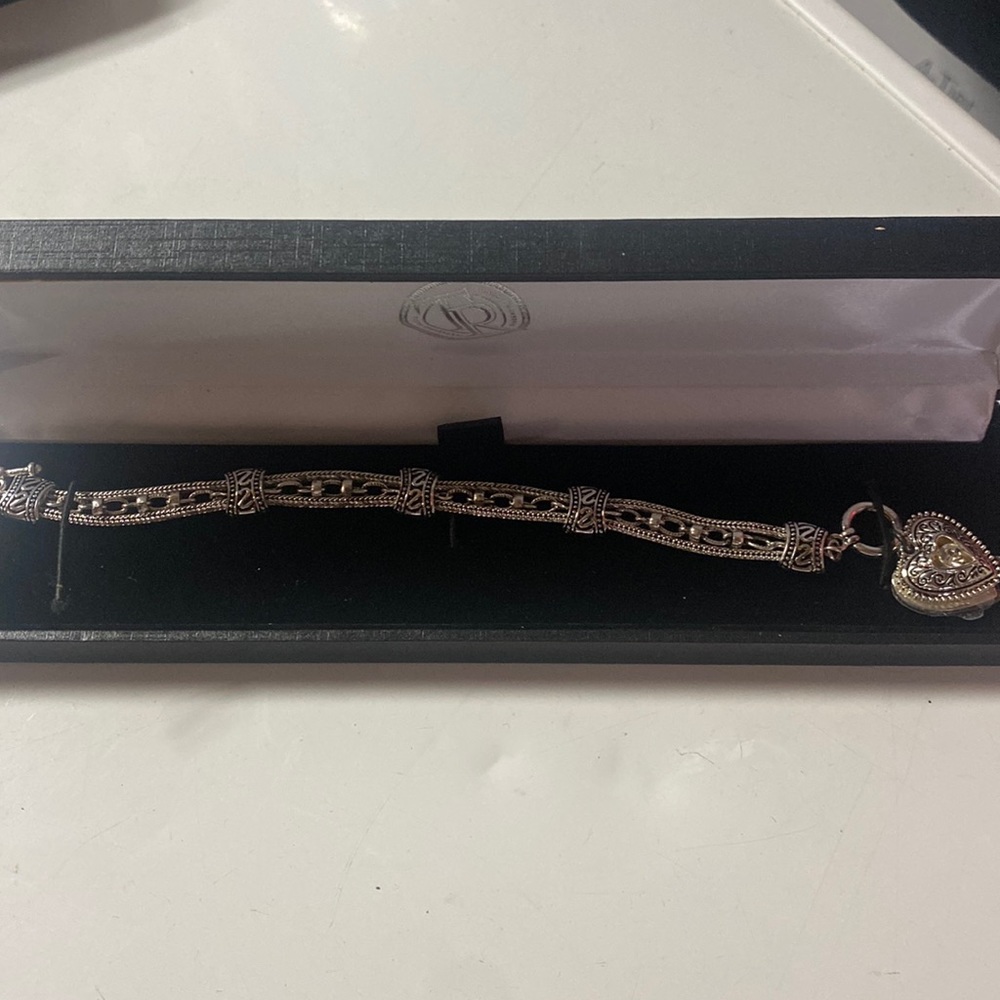 Brand new Things Remembered silver bracelet.